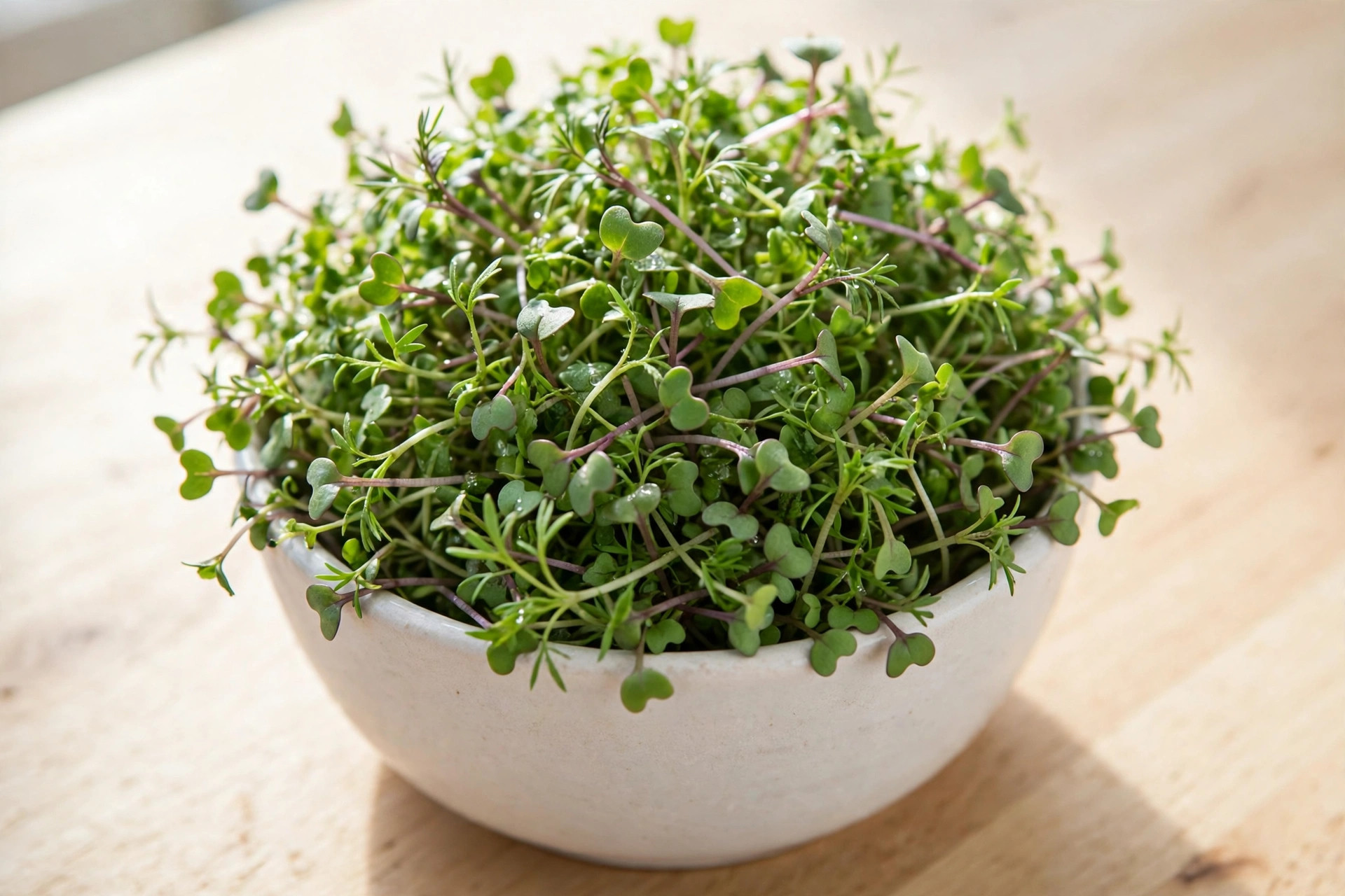 Broccoli microgreens